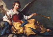 Bernardo Strozzi A Personification of Fame oil painting artist